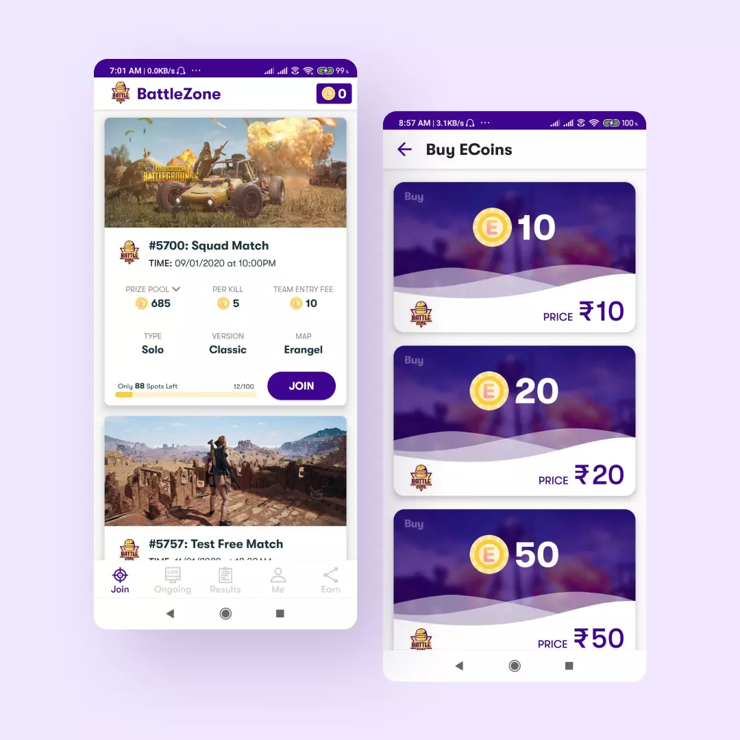 BattleZone App Image by Prabhat Pandey