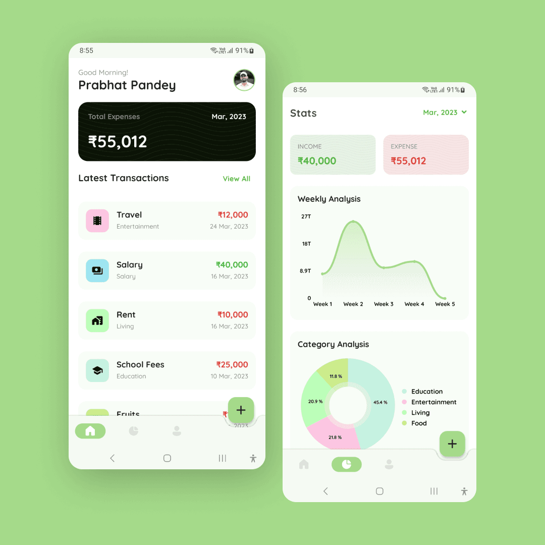 Kharcha Expense Tracker App Image by Prabhat Pandey